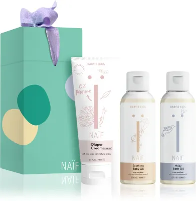 Naif Baby & Kids Newborn Essentials Set - Подарочный набор для детей с рождения