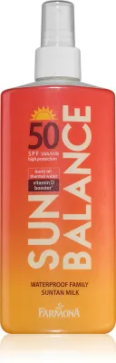 Farmona Sun Balance - Защитное молочко для загара для всей семьи SPF 50, 200 мл