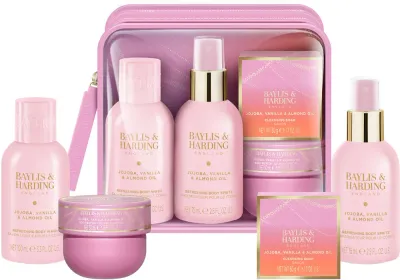 Baylis & Harding Jojoba, Vanilla & Almond Oil - Подарочный набор для лица