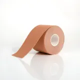 Лента для тела Brushworks Body Tape эластичная, телесного оттенка, 5 м — фото 3