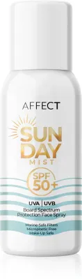 Affect Sun Day - Увлажняющий защитный спрей для лица SPF 50, 75 мл