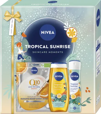 NIVEA Tropical Sunrise - Подарочный набор для тела и лица