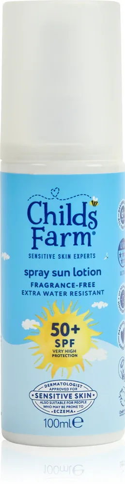 Childs Farm Suncare Sun Spray - Спрей для детей от загара SPF 50+, 100 мл