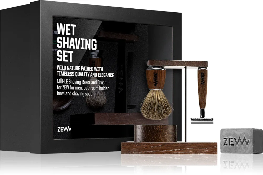 Zew For Men Wet Shaving Set - Подарочный набор для ухода за кожей лица