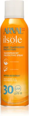 Arval IlSole Transparent Protective Spray SPF 30 - Крем для загара в спрее SPF 30, 200 мл
