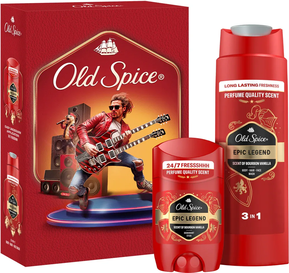 Old Spice Epic Legend Rockstar - Подарочный набор для мужчин
