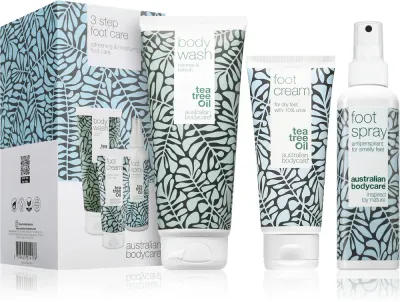 Australian Bodycare 3 Steps Foot Care - Набор подарочный для ног