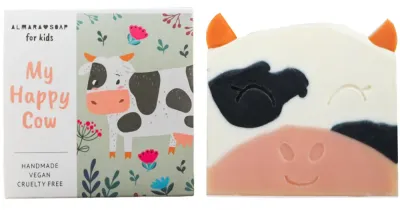 Almara Soap My Happy Cow - Детское мыло ручной работы, 100 г