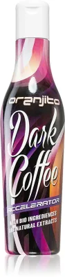 Молочко для загара в солярии Oranjito Dark Coffee Accelerator с тирозином, 200 мл