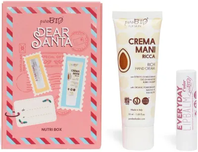 puroBIO Cosmetics Dear Santa Nutri Box - Подарочный набор для лица, 2 шт