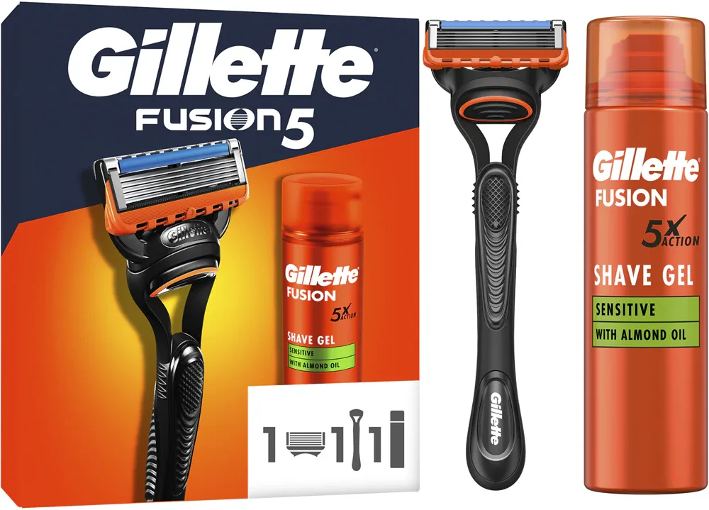 Gillette Fusion5 Gift Set - Подарочный набор для мужчин