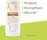 Стик солнцезащитный для лица A-Derma Protect X-Trem Invisible Stick водостойкий, для чувствительной кожи, 8 г — фото 3