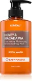 KUNDAL Honey & Macadamia Baby Powder - Нежный гель для душа с увлажняющим действием, 500 мл — фото 1