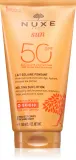 Nuxe Sun Melting Lotion High Protection - Защитное молочко для загара SPF 50, 150 мл — фото 1