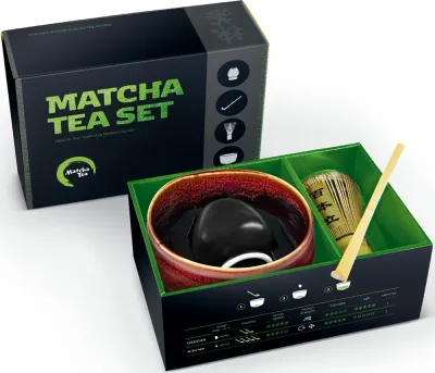 Matcha Tea Matcha Set Profi Kaito - Подарочный набор для приготовления напитка