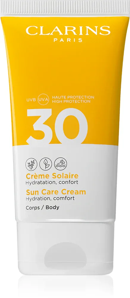 Clarins Sun Care Cream - Солнцезащитный крем для тела SPF 30, 150 мл