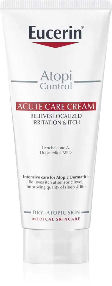 Eucerin AtopiControl - Успокаивающий крем для атопической кожи, 100 мл