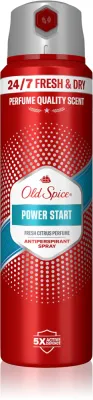 Old Spice Power Start - Антиперспирант в спрее для мужчин, 150 мл