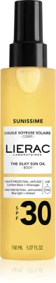 Lierac Sunissime The Silky Sun Oil - Уходовое масло для загара в спрее SPF 30, 150 мл