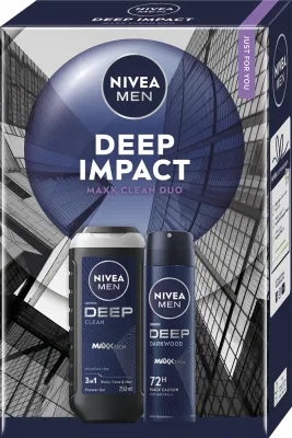 NIVEA MEN Deep Impact - Подарочный набор для тела