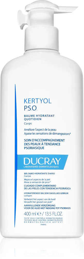 Ducray Kertyol P.S.O. - Увлажняющий бальзам для тела против раздражения и зуда кожи, 400 мл