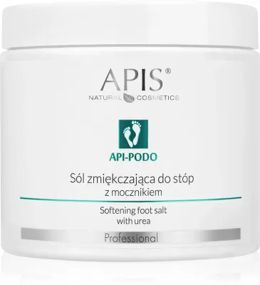 Соль для ванночек для ног Apis Natural Cosmetics Api-Podo смягчающая, для сухой и огрубевшей кожи, вес 650 г