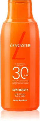 Lancaster Sun Beauty Body Milk - Молочко для загара SPF 30, 175 мл