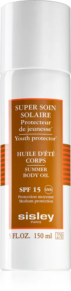 Sisley Super Soin Solaire - Крем для тела для загара SPF 15, 150 мл