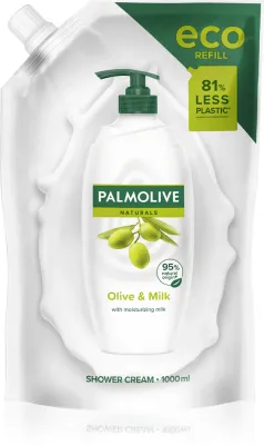 Palmolive Naturals Milk & Olive - Антистрессовый гель для душа наполненный, 1000 мл