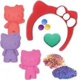 Набор для ванны Hello Kitty Gift Box Bath детский, подарочный, с бомбочками и солью для детей — фото 3