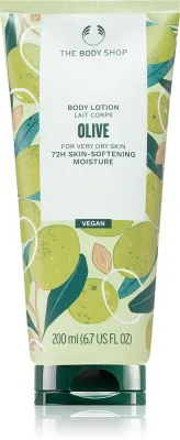 The Body Shop Olive Body Lotion - Смягчающее молочко для тела для сухой кожи, 200 мл