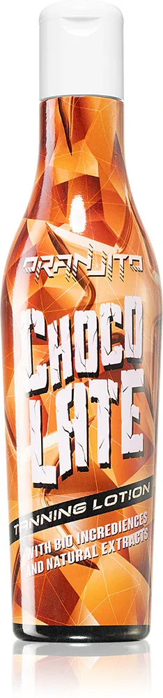 Молочко для загара в солярии Oranjito Chocolate Bronze с маслом ши, шоколад, 200 мл