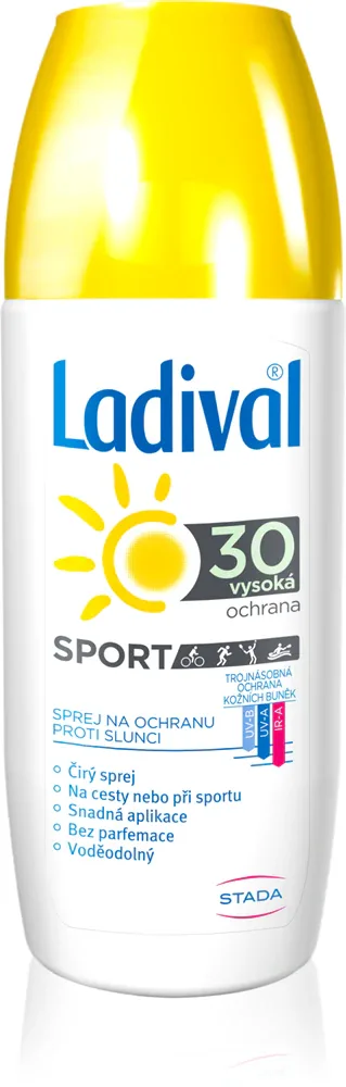 Ladival Sport - Солнцезащитный спрей SPF 30, 150 мл