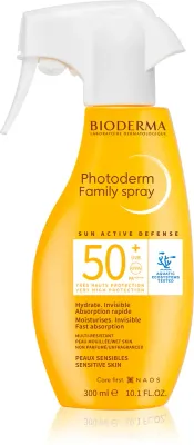 Bioderma Photoderm Family Spray SPF50+ - Солнцезащитный спрей SPF 50+, 300 мл