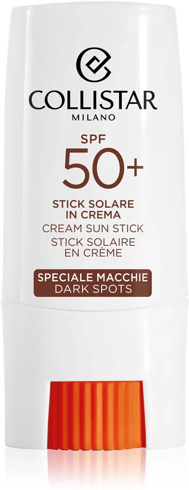 Collistar CORRECTIVE PROTECTION CREAM SUN STICK SPF 50+ - Крем для загара в стике против пигментации кожи, 9 мл