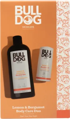 Bulldog Lemon & Bergamot Body Care Duo - Подарочный набор для тела