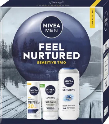 NIVEA MEN Feel Nurtured - Подарочный набор для тела и лица