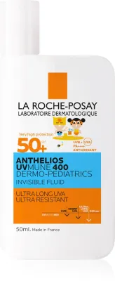 La Roche-Posay Anthelios Dermo-Pediatrics - Легкий защитный флюид SPF 50+, 50 мл