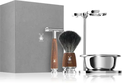 Mühle RYTMO Set Steamed Ash - набор для бритья, 1 шт