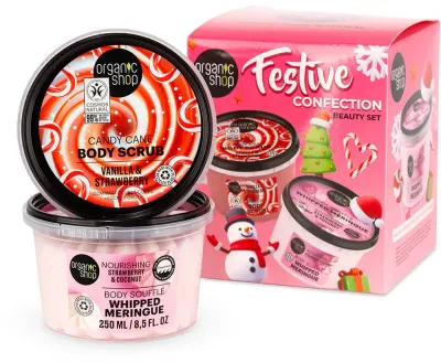 Organic Shop Festive Confection - Подарочный набор для тела, 2 шт