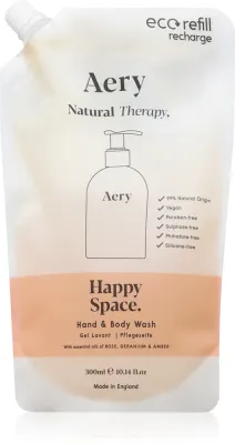 Aery Happy Space - Гель для душа: жидкое мыло для рук и тела, 300 мл