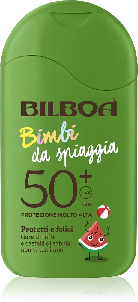 Bilboa Bimbi Latte - детское молочко для загара SPF 50+, 200 мл