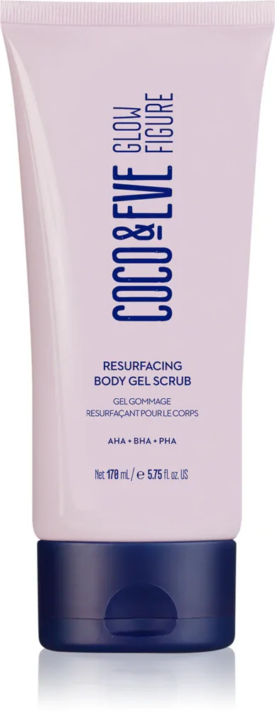 Coco & Eve Glow Figure Resurfacing Body Gel Scrub - Нежный пилинг для тела, 170 мл