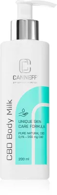 Canneff Balance CBD Body Lotion - Молочко для тела для сухой и раздраженной кожи, 200 мл