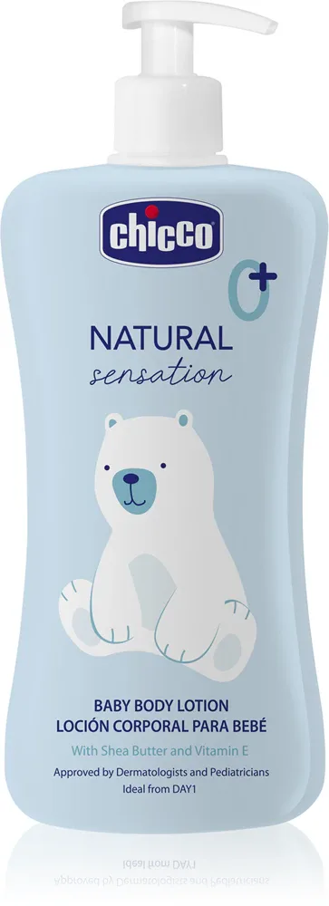 Chicco Natural Sensation Baby - Молочко для тела для детей с рождения