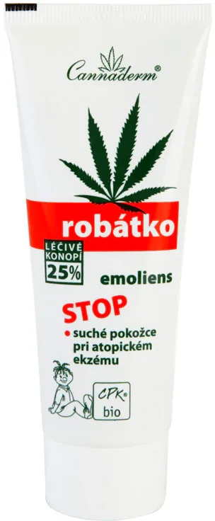 Cannaderm Robatko Emoliens - Защитный крем для детей с конопляным маслом, 75 г