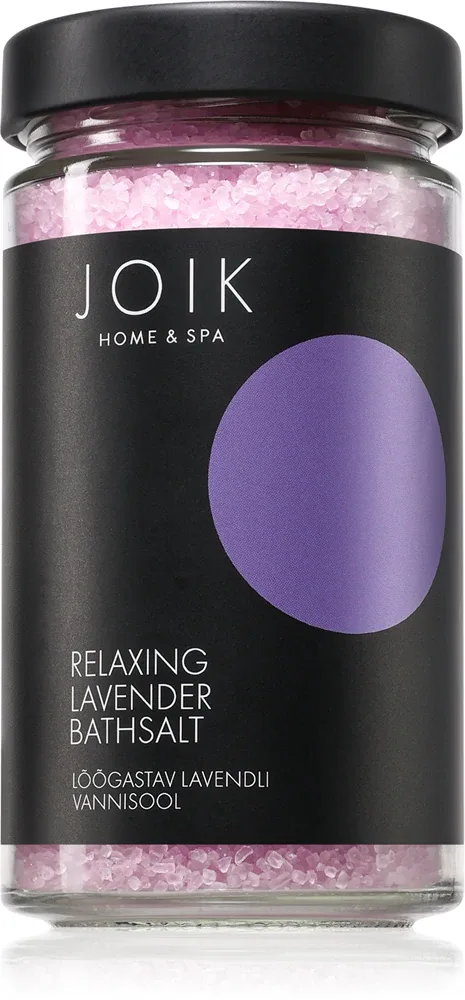 JOIK Home & Spa Lavender - Расслабляющая соль для ванны, 450 г