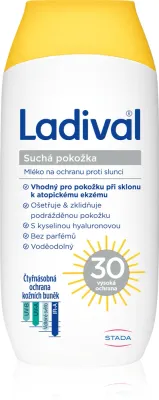 Ladival Dry Skin - Защитное молочко с солнцезащитным фактором SPF 30, 200 мл