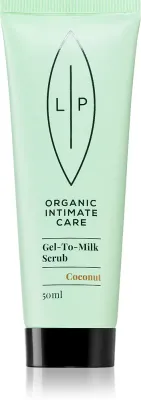Lip Intimate Care Organic Intimate Care Gel To Milk Scrub - Нежный пилинг с кокосом Coconut, 50 мл