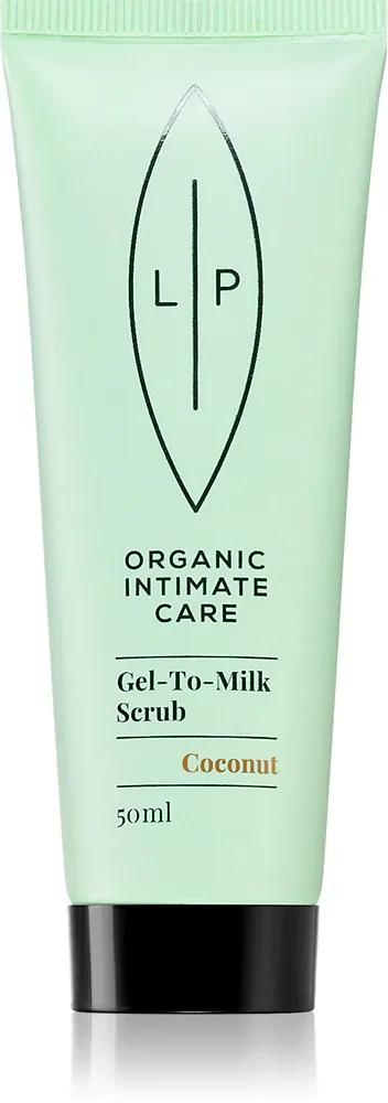 Lip Intimate Care Organic Intimate Care Gel To Milk Scrub - Нежный пилинг с кокосом Coconut, 50 мл